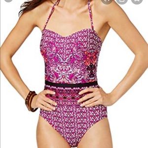 Kenneth Cole Reaction One Piece Bathing Suit.